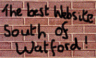 The writing's on the wall!