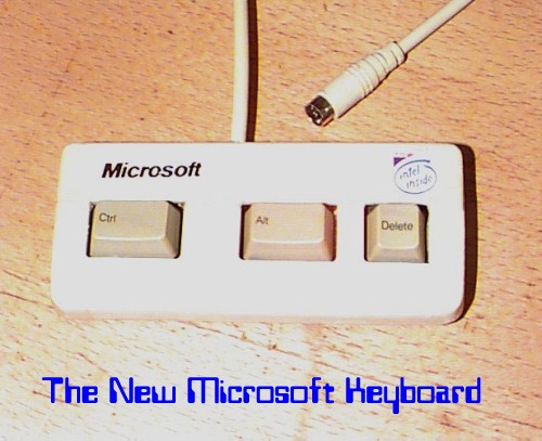 The new Microsoft Keyboard